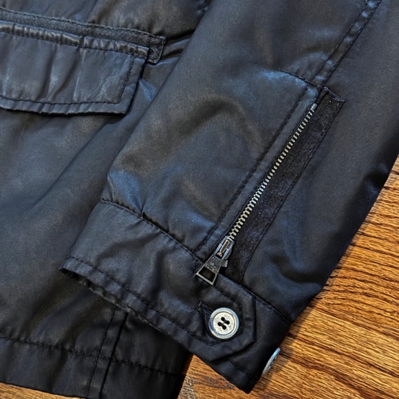 NEIL BARRETT M65 Military Jacket 00's Vintage Archive Brown Label XXL Black Rare - Picture 4 of 16